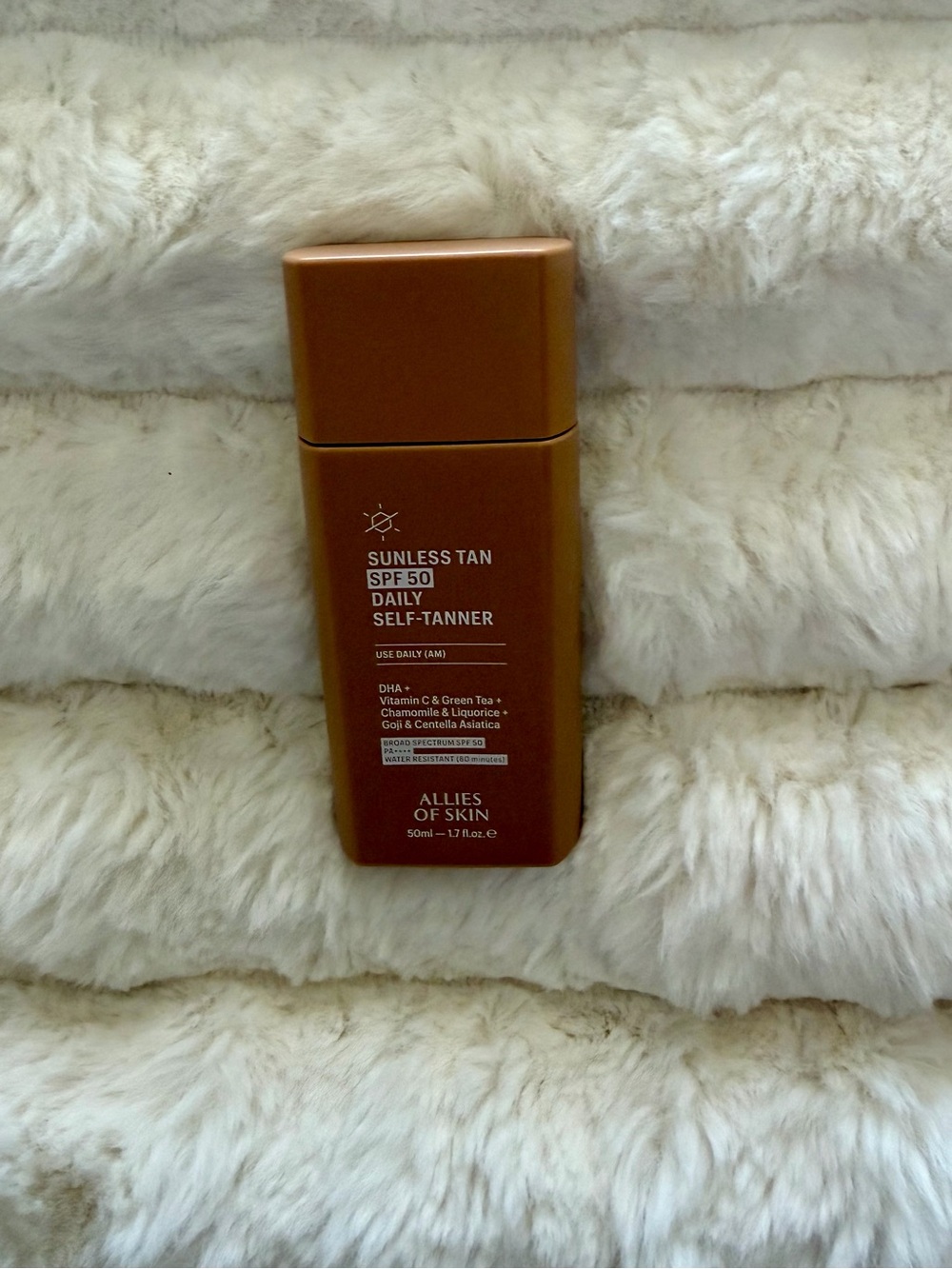 New Allies of Skin Brown Sunless Tan SPF 50 Daily Self-Tanner 1.6 oz